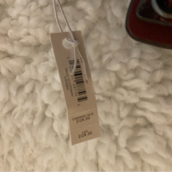 New without tag, Leather Coach Key Ring, Multicolored with 4 pretty butterflies - Picture 7 of 16